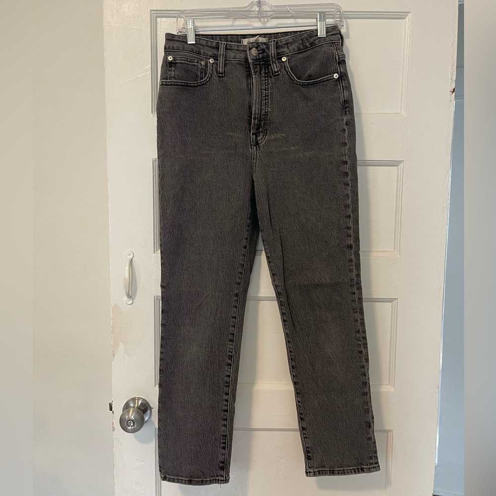 Madewell Curvy Perfect Vintage Jean in Black